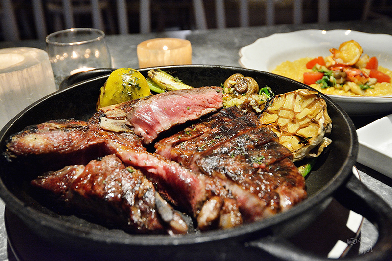 驢子餐廳 L'IDIOT 乾式熟成丁骨牛排與龍蝦燉飯,台北林森北路華泰飯店美食,捷運雙連站