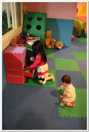 【南投食記】埔里‧寶貝屋親子餐廳~附設戶外遊戲場、沙坑、小童遊戲室