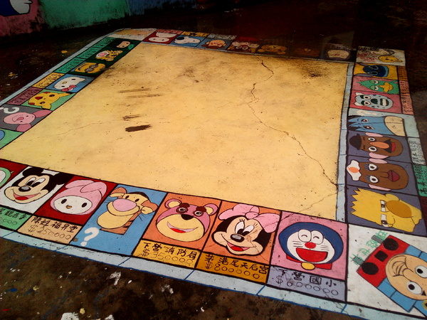 下營區維尼村：【臺南Ω下營區】小熊維尼彩繪村。結合在地文化信仰的維尼彩繪