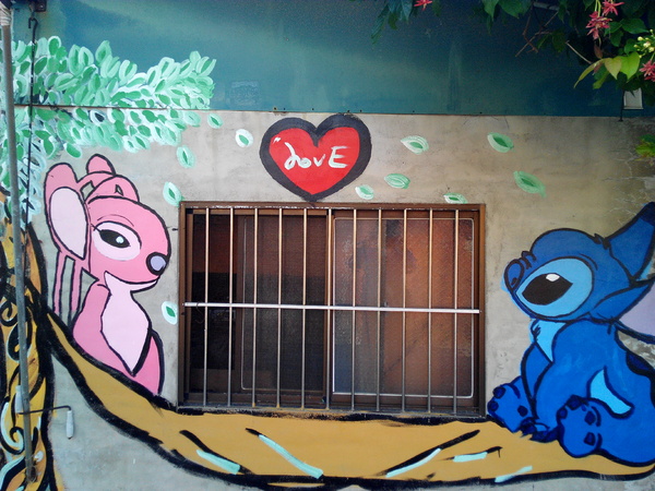 下營區維尼村：【臺南Ω下營區】小熊維尼彩繪村。結合在地文化信仰的維尼彩繪