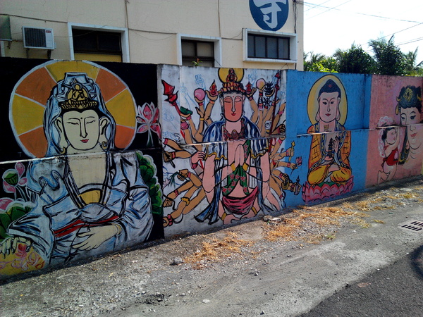 下營區維尼村：【臺南Ω下營區】小熊維尼彩繪村。結合在地文化信仰的維尼彩繪