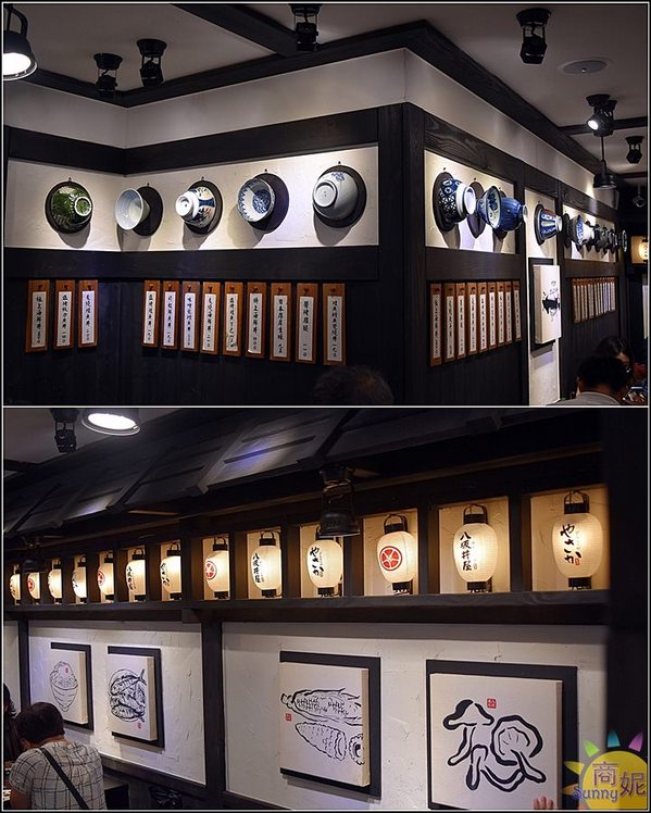 八坂丼屋(中友店)：台中一中商圈人氣平價丼飯。八坂丼屋。中友百貨超值澎湃海鮮熟食丼飯，吃過都說讚!@商妮吃喝遊樂