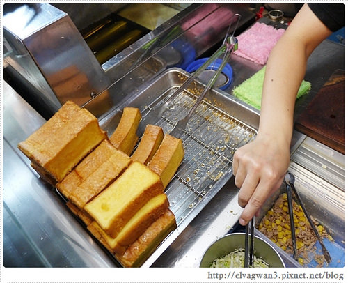 捷運松山線-饒河夜市-口袋吐司-迷你棺材板-創意料理-6-1-468-1