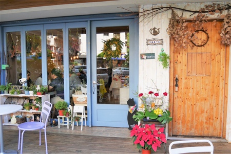 【台北芝山站 | 甜點】美味重乳酪佐乾燥花的美好夢境✡小夢境。Little Dream Cafe'