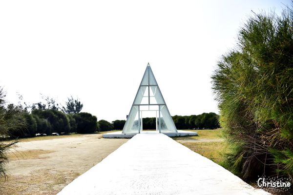 【台南。景點】 北門區 / 北門水晶教堂，北門遊客中心，浪漫婚紗拍照景點