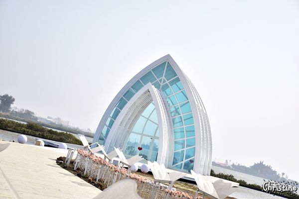 【台南。景點】 北門區 / 北門水晶教堂，北門遊客中心，浪漫婚紗拍照景點