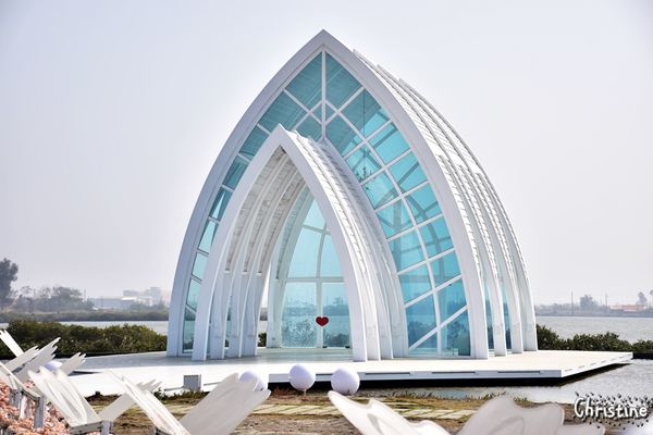 【台南。景點】 北門區 / 北門水晶教堂，北門遊客中心，浪漫婚紗拍照景點