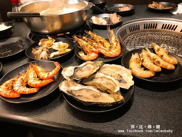 瓦崎燒烤火鍋(敦南店)：【捷運美食】瓦崎燒烤火鍋-敦南店 精緻單點吃到飽 頂級Prime無骨牛小排/松阪豬/肥美生蠔/蝦子軍團/哈根達斯/台啤無限供應！東區燒烤火鍋