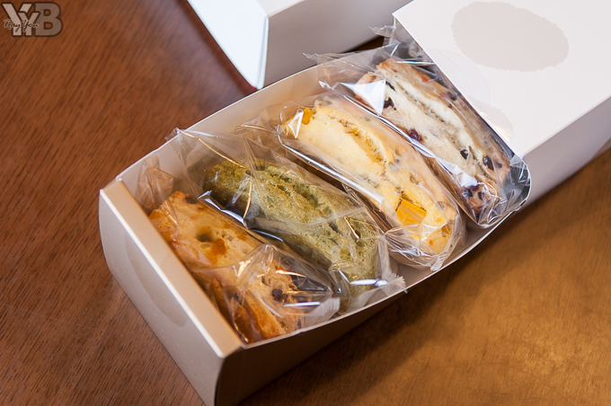 [宅配美食] 華膳美食網・綜合司康&黑芝麻起司蛋糕