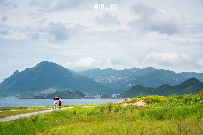 ｜基隆景點｜潮境公園，搭乘哈利波特遺留的魔法掃把眺望基隆嶼，欣賞海天一線的無敵海景 - 阿婷的旅行札記。