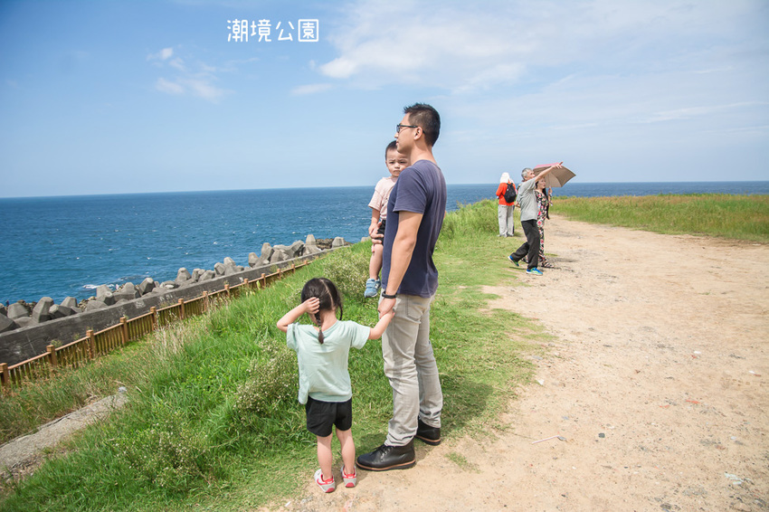 ｜基隆景點｜潮境公園，搭乘哈利波特遺留的魔法掃把眺望基隆嶼，欣賞海天一線的無敵海景 - 阿婷的旅行札記。