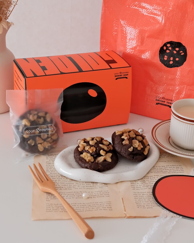 【中秋禮盒推薦】 coco.Brownies黑金流沙軟餅乾禮 【中秋禮盒推薦】 coco.Brownies黑金流沙軟餅乾禮