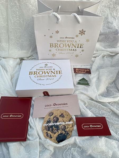 【禮盒】coco Brownies可可布朗尼|精緻聖誕限定禮盒|水果熱紅酒