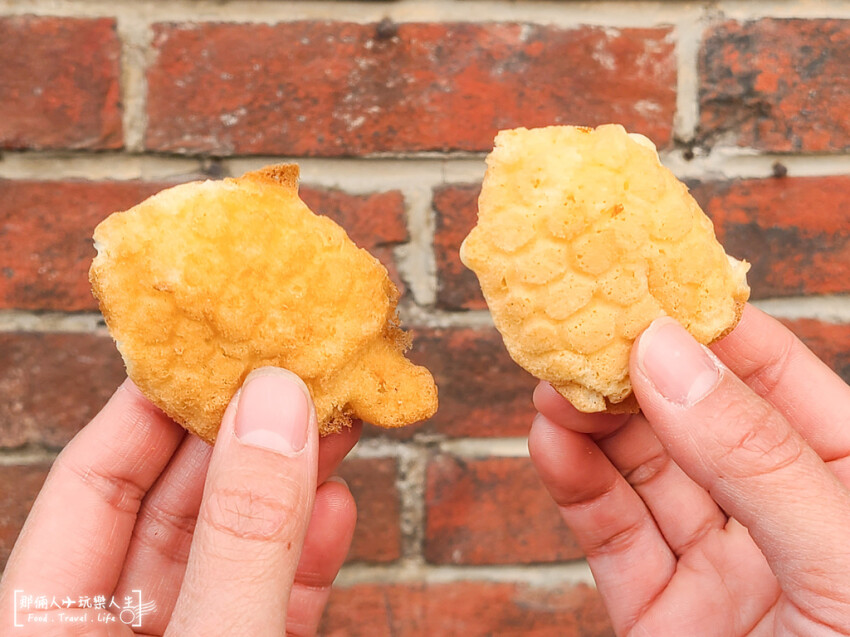 古早味卡打掐雞蛋糕,小小一攤不明顯,但是人潮很多~