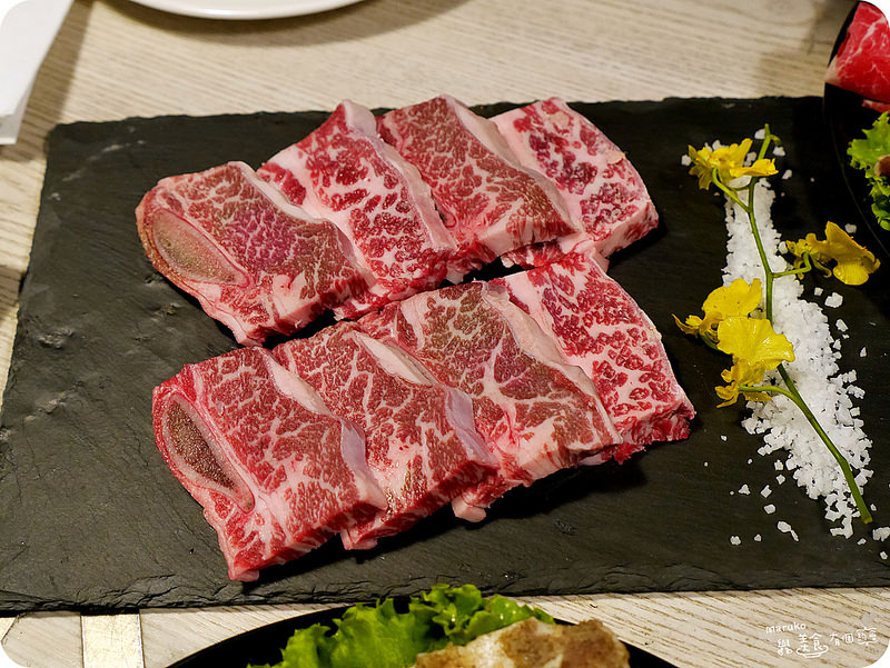 【韓式料理】MAJOR K 頂級韓式炙燒牛小排牛五花吃到飽。台北信義安和商圈