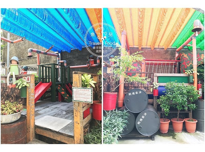 【食】台南◆172營本部連軍事主題餐廳～注意注意！1/3板凳，開動！ @魚兒 x 牽手明太子的「視」界旅行