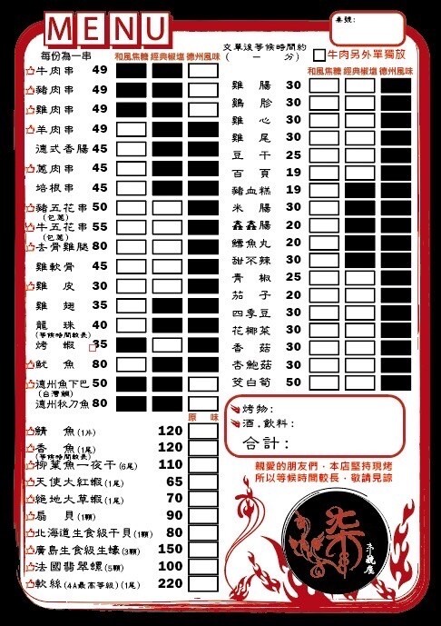人氣平價串燒店最低只要$19,堅持現烤累積10年烤功,下班聚餐小酌好去處,三種特製密醬隨你挑♥柒串燒屋♥