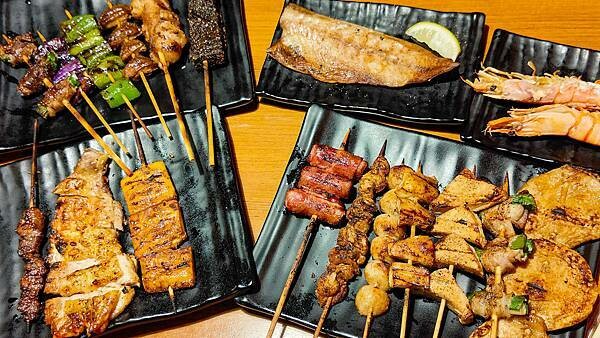 【台北美食】柒串燒屋｜一串只要１９元起！超便宜台式居酒屋，ＣＰ值很高哦！