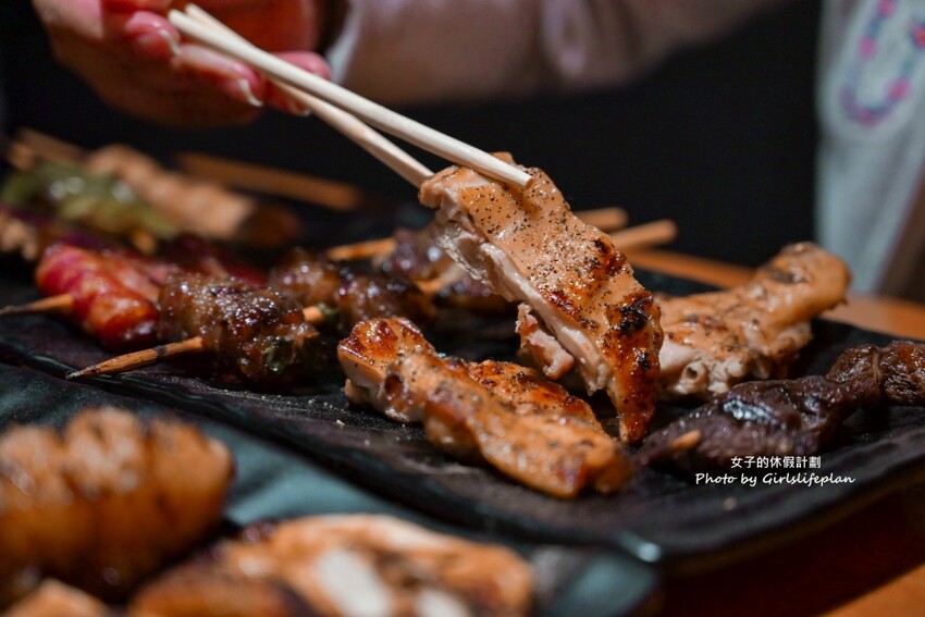 秘醬串燒19元起想吃什麼隨意拿，超高優質平價居酒屋