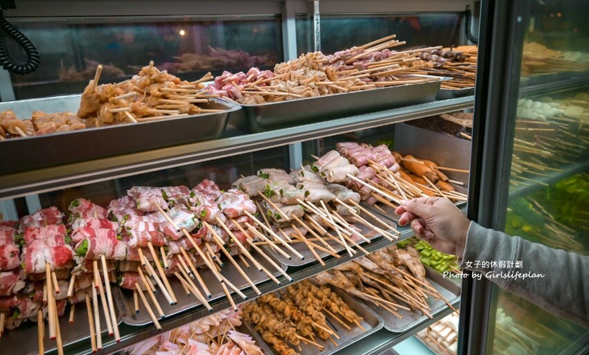 秘醬串燒19元起想吃什麼隨意拿，超高優質平價居酒屋