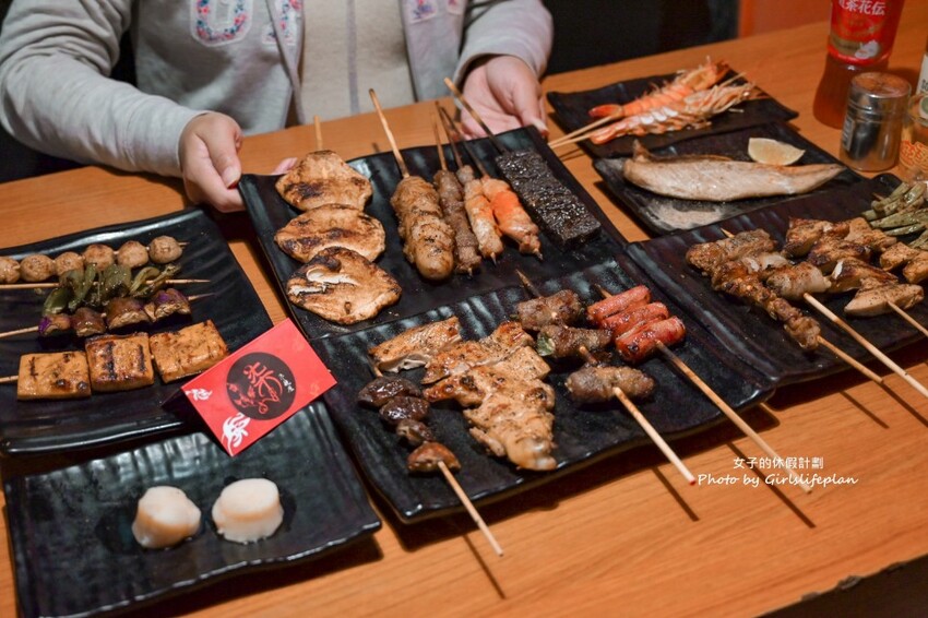 秘醬串燒19元起想吃什麼隨意拿，超高優質平價居酒屋
