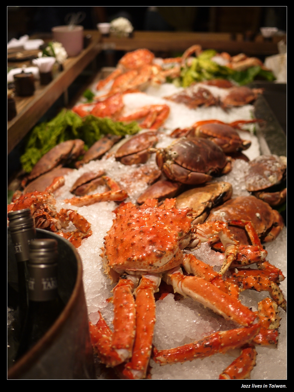 [上引水產-快意鮮味吧] 網友們稱之台北築地市場, 熊七加嘎大蝦~