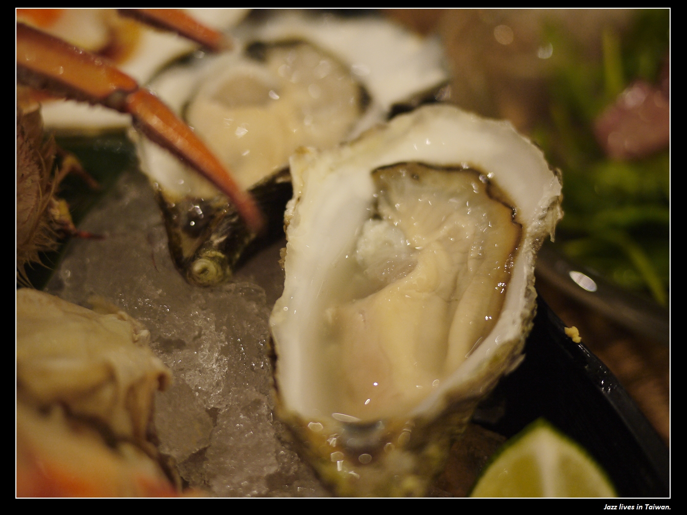 [上引水產-快意鮮味吧] 網友們稱之台北築地市場, 熊七加嘎大蝦~