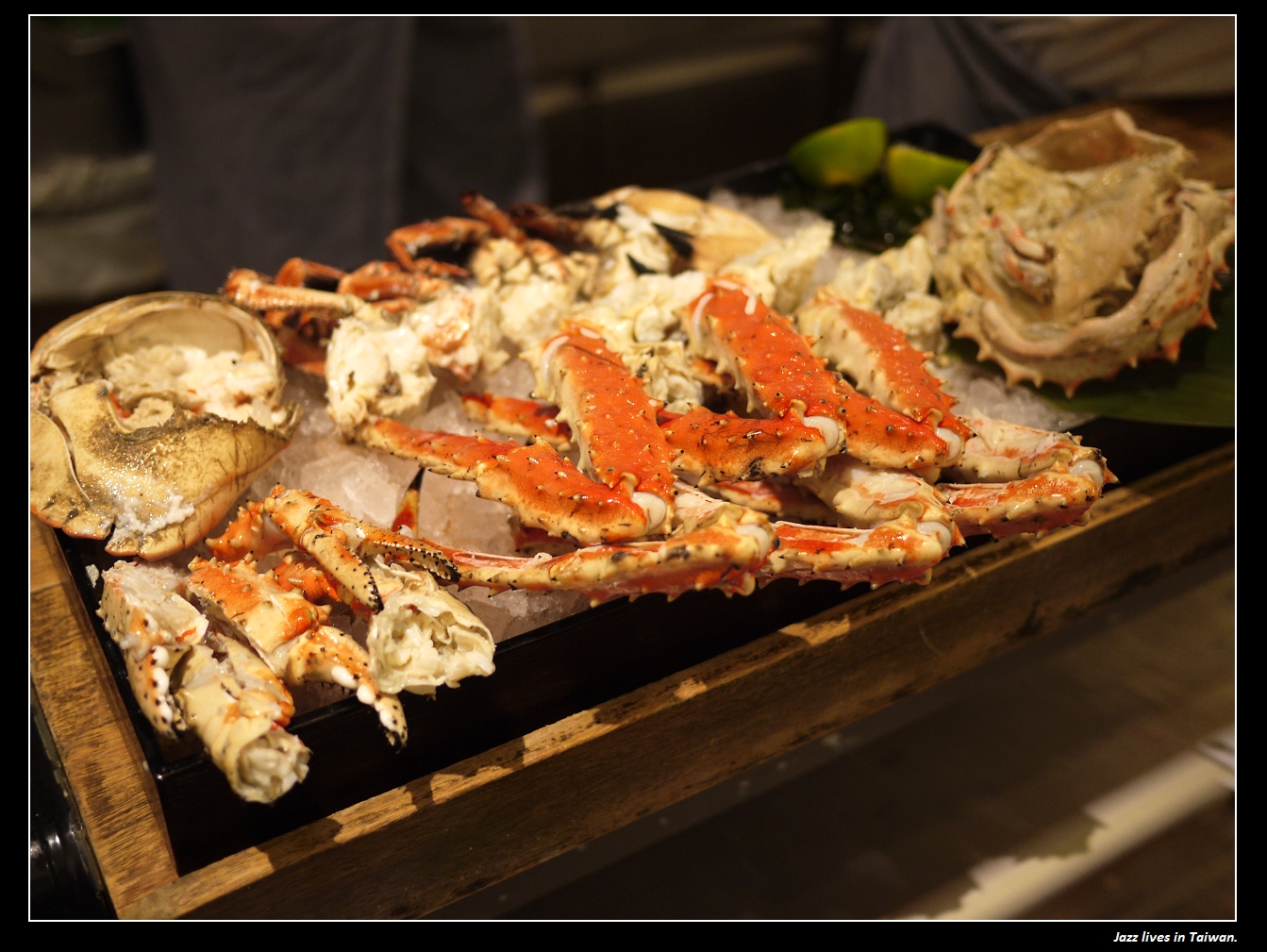 [上引水產-快意鮮味吧] 網友們稱之台北築地市場, 熊七加嘎大蝦~