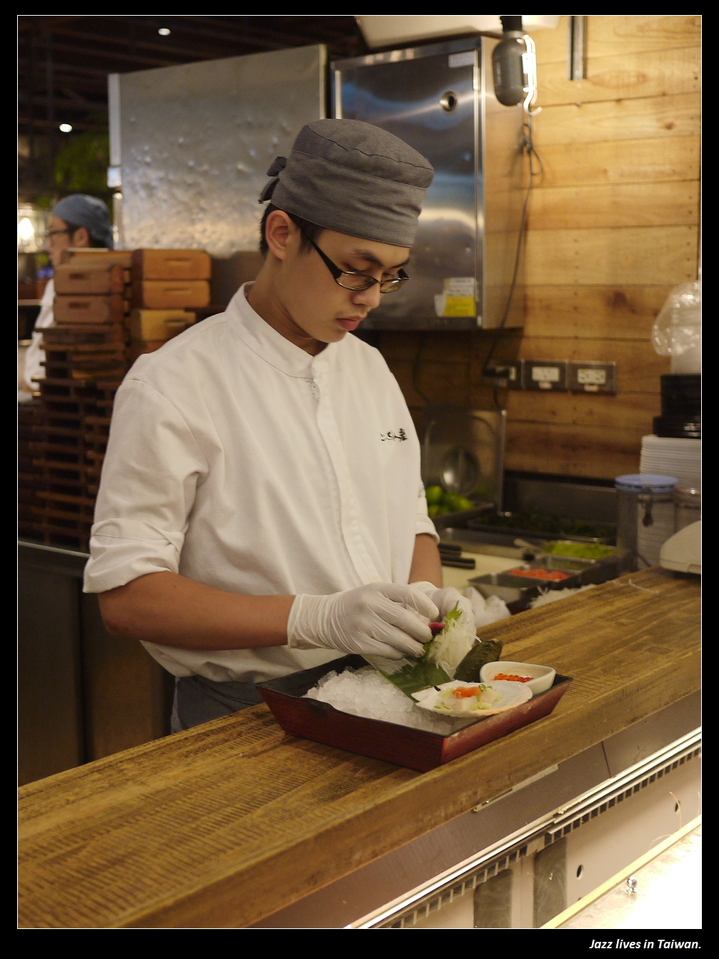 [上引水產-快意鮮味吧] 網友們稱之台北築地市場, 熊七加嘎大蝦~