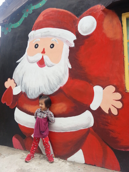 2014年打造全台唯一以龍貓為主題的曠世鉅作-♞~龍貓彩繪村~♞在嘉義南崙誕生啦!!!：[嘉義][新港]北崙/南崙彩繪村~悠遊驚奇的彩繪世界(南崙篇)