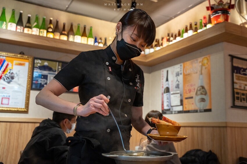 台北美食｜幸和殿手作料理～期間限定海大蝦鍋，比手臂還大的海大蝦只有這裡吃得到！捷運西湖站美食推薦