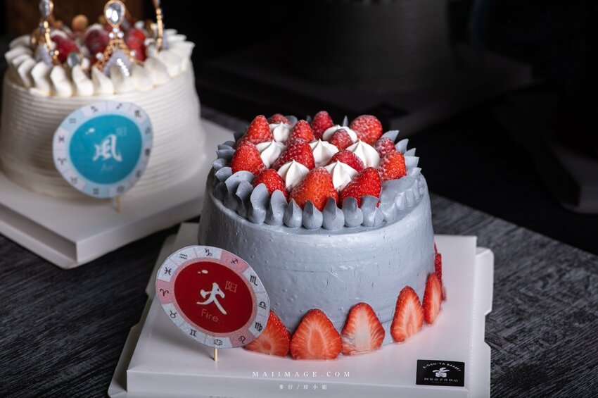 內湖美食推薦｜幸和殿手作日料 x 阿果亞客製化蛋糕～期間限定慶生蛋糕只送不賣，草莓控看過來，慶生蛋糕就