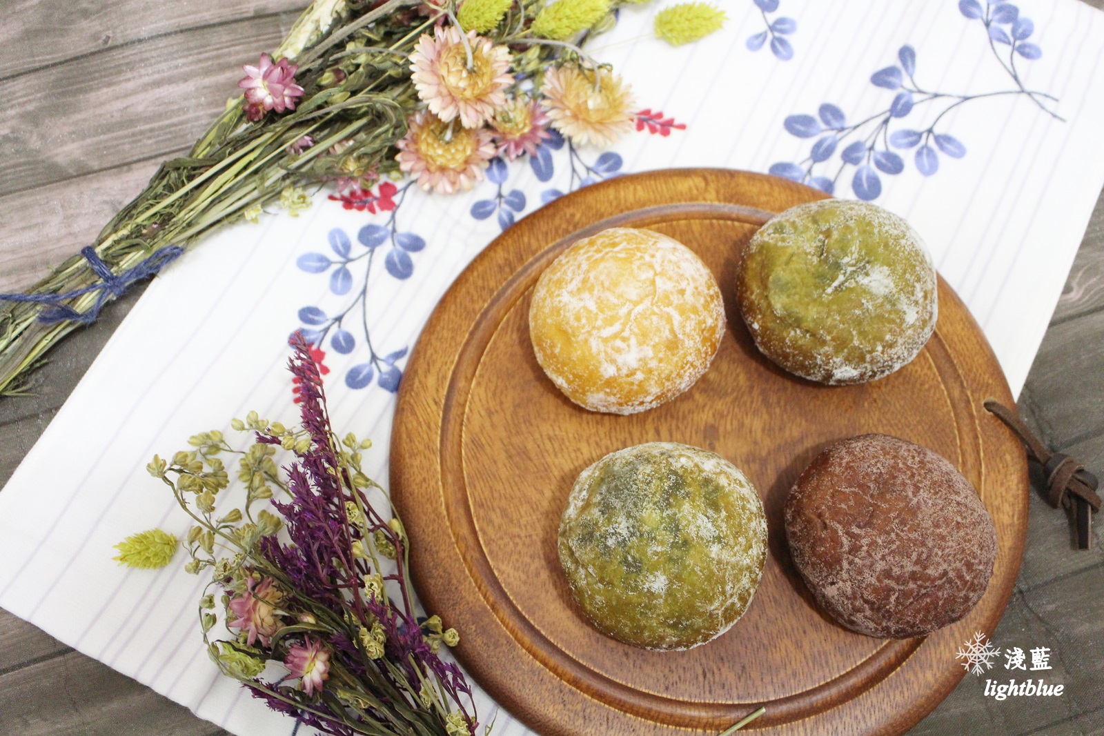 [ 南京復興站美食 ] 淺藍 × Haritts cafe～每隔一陣子就想回訪的日式甜甜圈，11月限定抹茶栗子