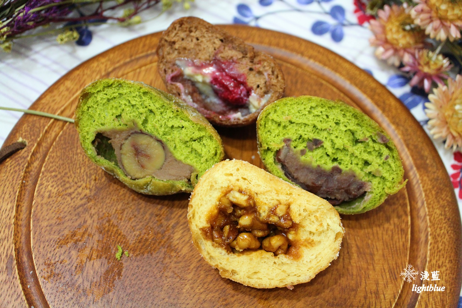 [ 南京復興站美食 ] 淺藍 × Haritts cafe～每隔一陣子就想回訪的日式甜甜圈，11月限定抹茶栗子