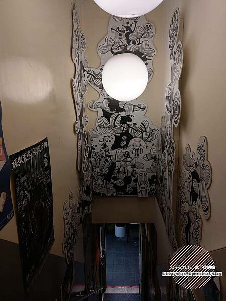 台北西門-[貳拾陸巷 Somebody Cafe] 近西門捷運站6號出口，熱帶叢林綠意滿滿女子聚會推薦，免費Wifi與插座，黑白插畫風可愛溫馨藝文咖啡館