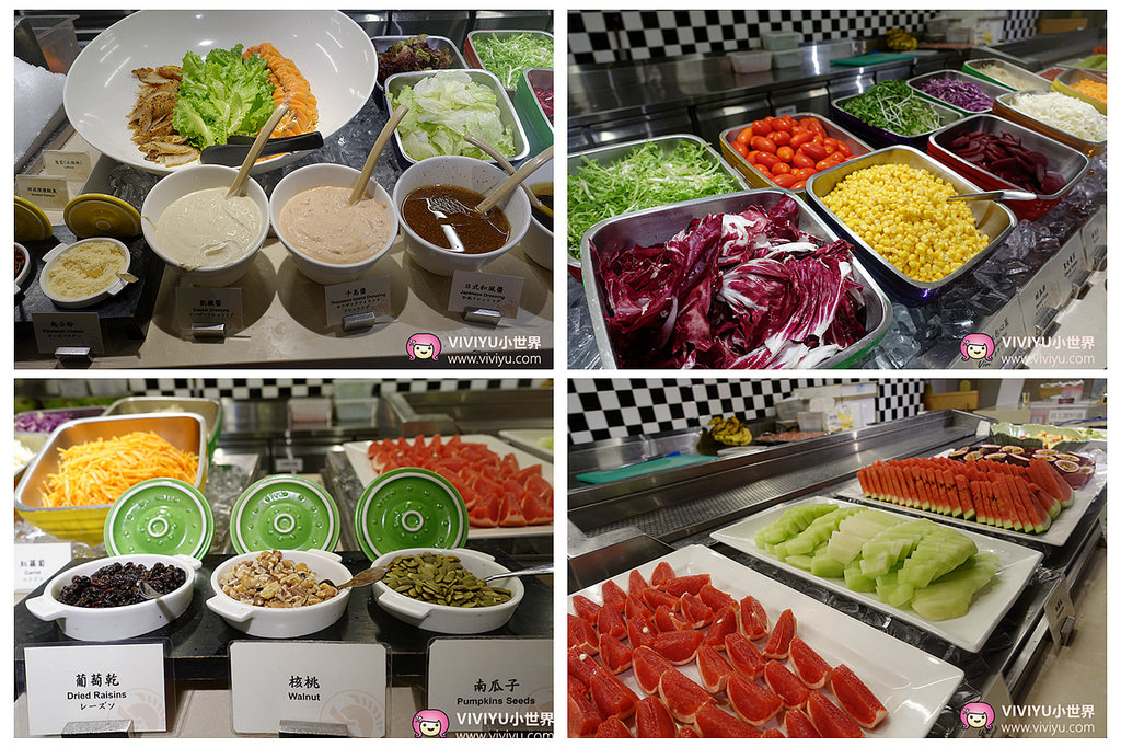 [台北．美食]台北凱薩飯店Checkers自助餐吃到飽~地理位置絕佳、多樣美味精緻適合聚會用餐