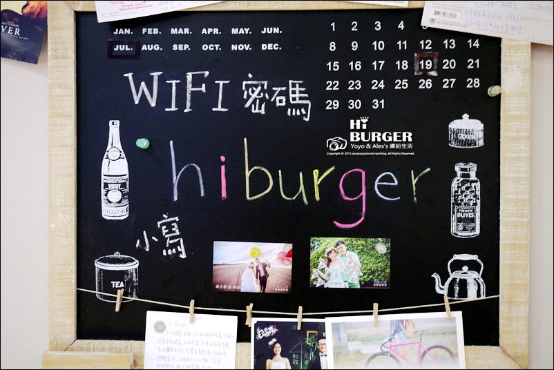【永和】HI BURGER 美式漢堡餐廳 ~ 隱身巷弄之中的優質好店 厚實漢堡肉大口吃爽爽!!! 捷運頂溪站 / 有WIFI / 寵物友善餐廳