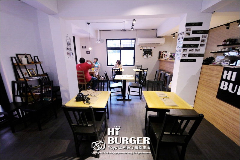 【永和】HI BURGER 美式漢堡餐廳 ~ 隱身巷弄之中的優質好店 厚實漢堡肉大口吃爽爽!!! 捷運頂溪站 / 有WIFI / 寵物友善餐廳