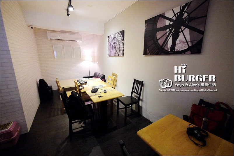 【永和】HI BURGER 美式漢堡餐廳 ~ 隱身巷弄之中的優質好店 厚實漢堡肉大口吃爽爽!!! 捷運頂溪站 / 有WIFI / 寵物友善餐廳
