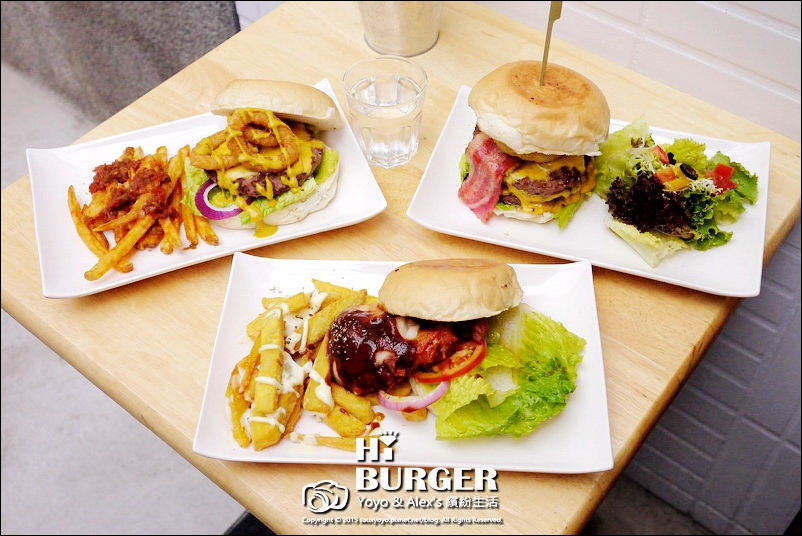 【永和】HI BURGER 美式漢堡餐廳 ~ 隱身巷弄之中的優質好店 厚實漢堡肉大口吃爽爽!!! 捷運頂溪站 / 有WIFI / 寵物友善餐廳