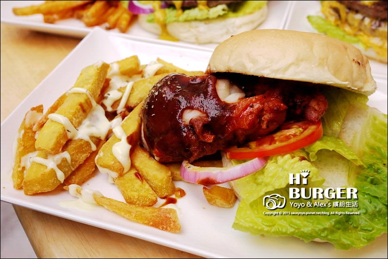 【永和】HI BURGER 美式漢堡餐廳 ~ 隱身巷弄之中的優質好店 厚實漢堡肉大口吃爽爽!!! 捷運頂溪站 / 有WIFI / 寵物友善餐廳