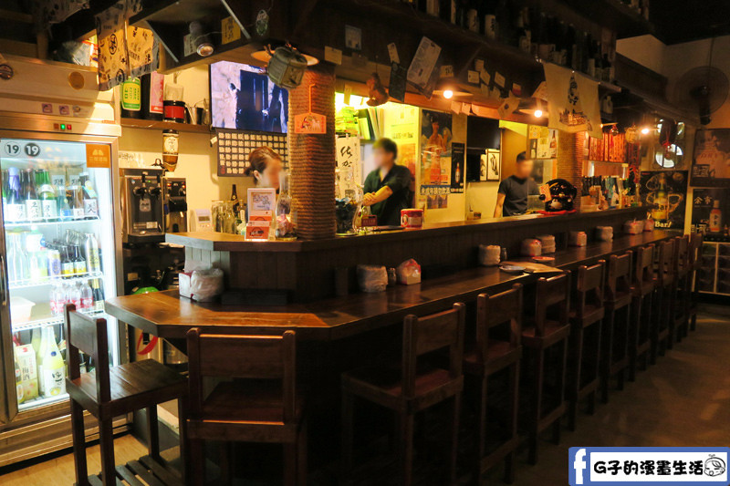 拾玖串燒居酒屋吧檯