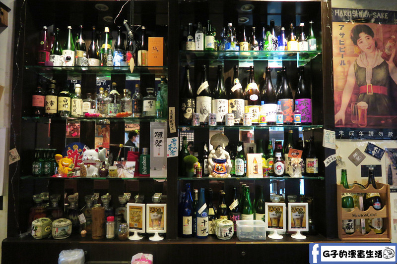 拾玖串燒居酒屋 酒種類多