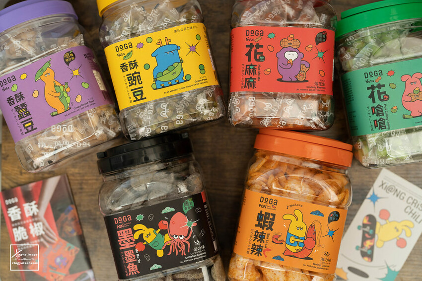 宅配｜ 辣味零食推薦【DoGa香酥脆椒】蝦辣辣 / 墨墨魚 / 嗆辣涮嘴零食，征服你的味蕾！ | 快門下的幸福