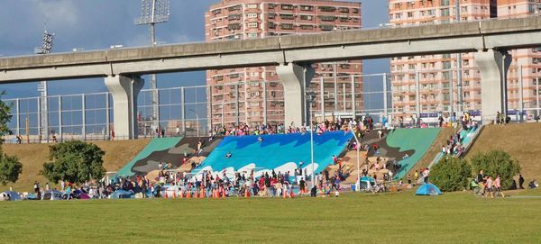 【三重景點】大都會公園希望小火車,假日限定!親子旅遊必玩小火車景點,真實體驗完整介紹,購票地點、攻略完整一次介紹