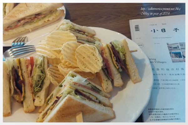 『呷』「南京東路5段」☆ PK Caffe ☆ 迷你空間的早午餐時光