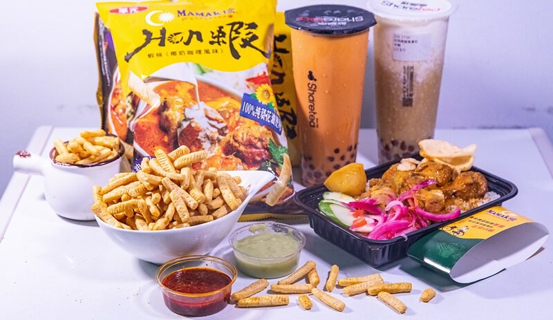 【超商便利商店零食】Hen蝦椰奶咖哩風味蝦條.單吃、配菜下酒兩相宜.搭配一辣一甜兩醬更美味.全聯獨家新上市