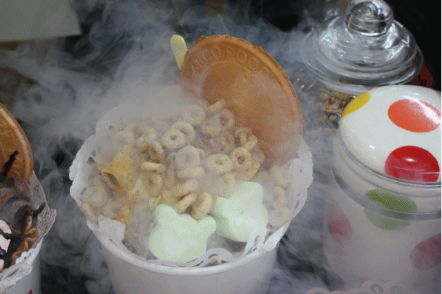 體驗久聞已久的零.義 O-one 液態氮.創意手工冰淇淋