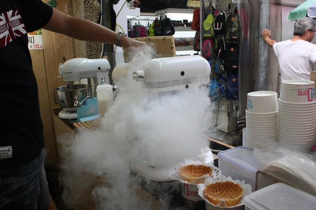 體驗久聞已久的零.義 O-one 液態氮.創意手工冰淇淋