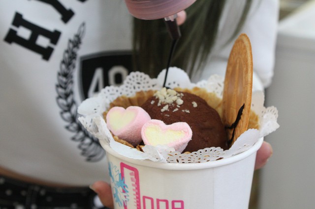 體驗久聞已久的零.義 O-one 液態氮.創意手工冰淇淋